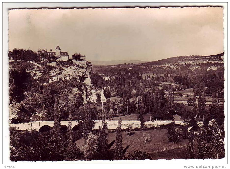 24 BELCASTEL Chateau Et Vallée De La Dordogne - Lacave