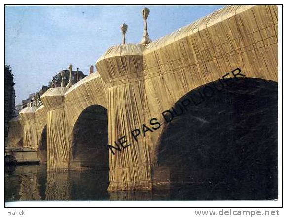 CP750802 - PARIS - Le Pont Neuf  "empaqueté" Par Christo - Ponts