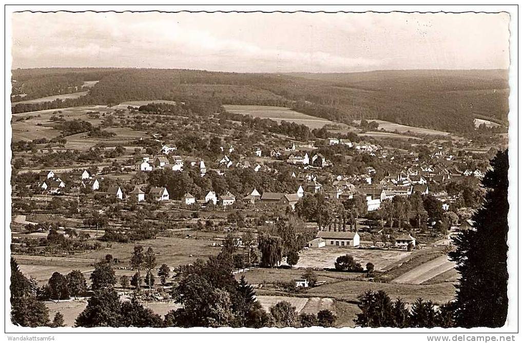 AK 2093 Bad König I. ODENW 17.2.59-12 (16) BAD KÖNIG (ODENW.) Stahlbad Nach Karlsruhe Mit 10 Pf 1. Bundespräsident Heuss - Bad König