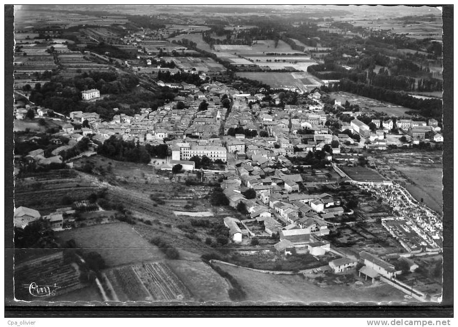 38 BEAUREPAIRE Vue Générale Aérienne, Ed CIM 5, CPSM 10x15, 1957 - Beaurepaire