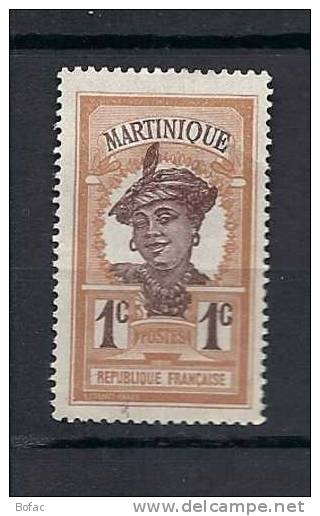 61  *  Y  &  T     Martinique (martiniquaise)   02/08 - Unused Stamps