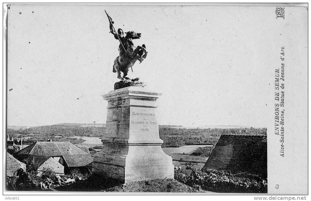 Alise Ste Reine - Statue De Jeanne D'arc - Venarey Les Laumes