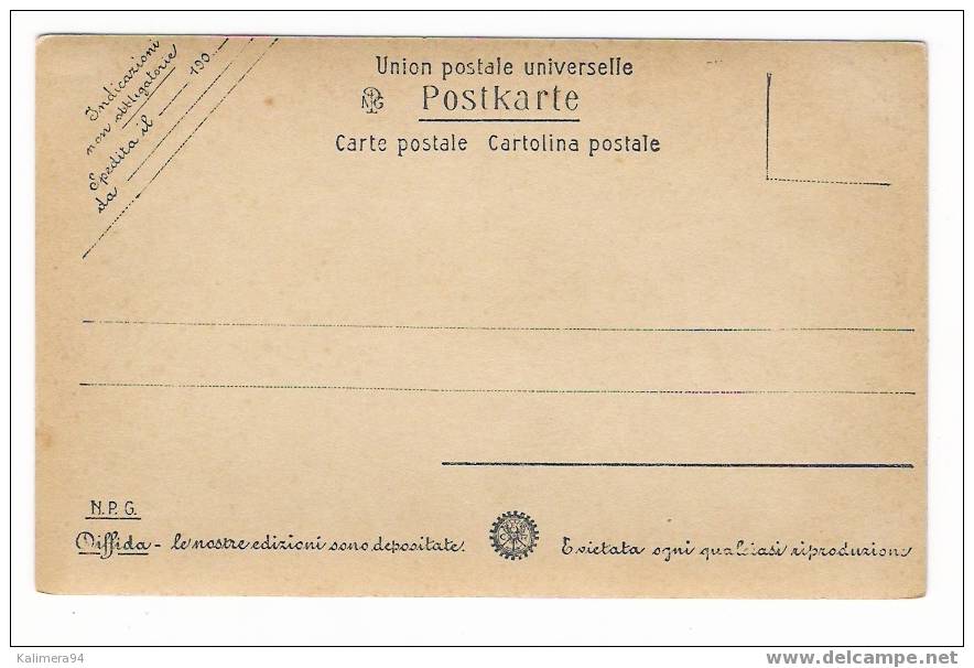 ITALIE  /  CAPRI  /  VEDUTA  DE  ANACAPRI  /  CPA  PRECURSEUR  , D´avant 1904  ( Tirage Argentique ) - Autres & Non Classés