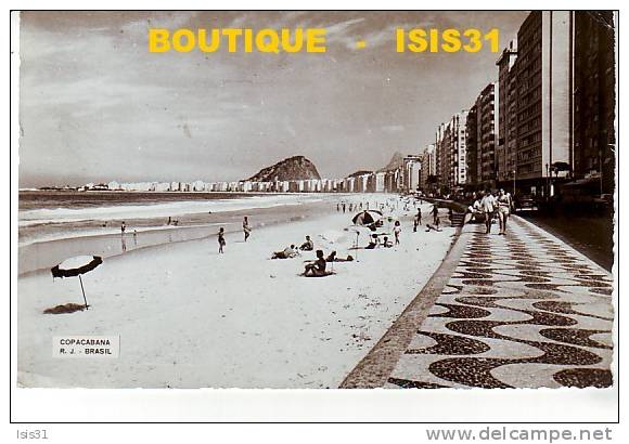 Brésil - RF15327 - Rio De Janeiro - Copacabana - Semi Moderne Petit Format - état - Copacabana