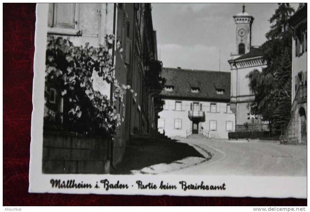 26-9-1949 SECTEUR POSTAL 359 EN ALLEMAGNE DEUTSCHE  MULHEIM A BADEN -BADE WURTEMBERG  PARTIE BEIM BEZIRKSAMT - Mühlheim