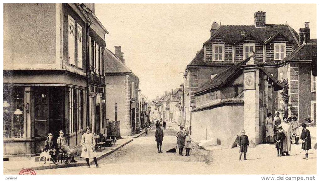 Evry Le Chatel - La Grand Rue - Ervy-le-Chatel