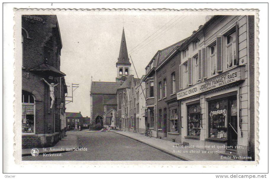 ST AMANDS Aan/Schelde - Kerkstraat - Uitg. Famaey, St Amands - Sint-Amands