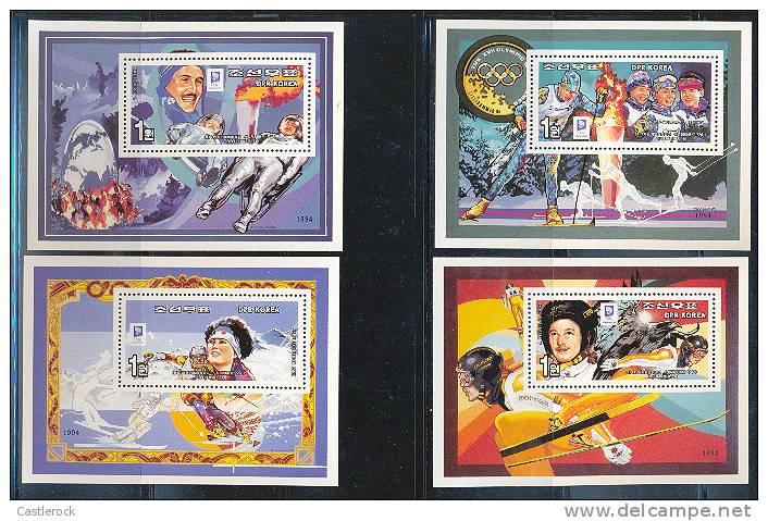 M)1994, KOREA,OLYMPIC GAMES,MNH,7S/SHEET,6 SHEETS OF1STAMP - Winter 1994: Lillehammer