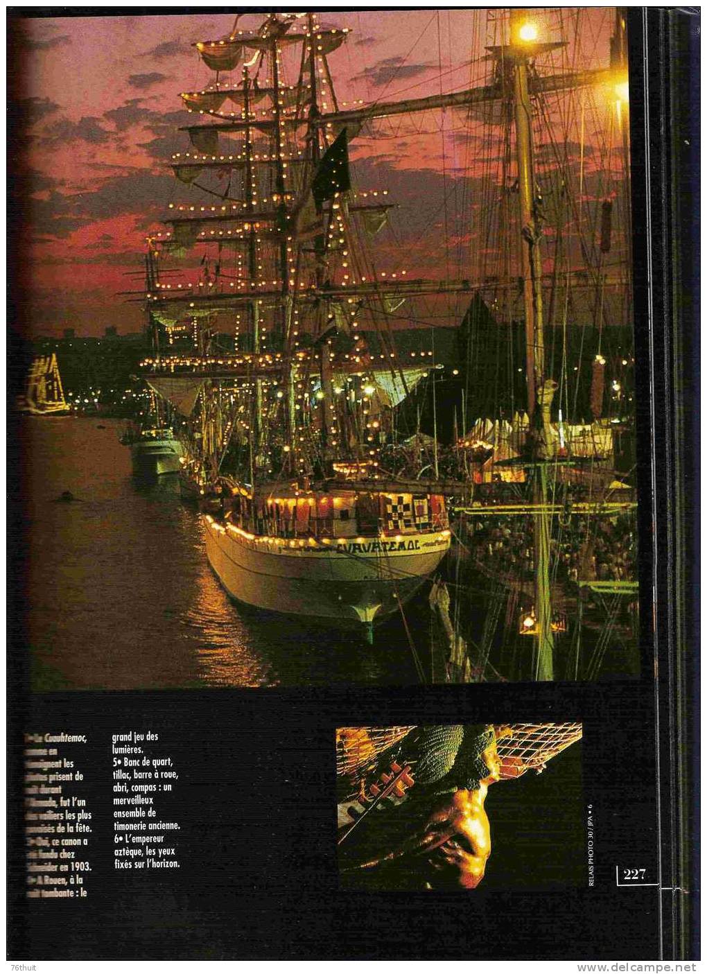 1994 - Rouen - VOILES EN SEINE - L ´ Armada De La Liberté - Daniel Gilles Guy Pessiot - Ed Du Petit Normand - Bateau