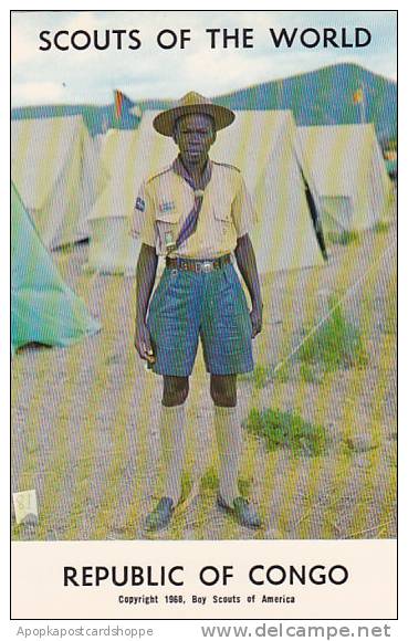 Republic Of Congo Boy Scout Jubilee 1968 Boy Scout Uniform - Andere & Zonder Classificatie