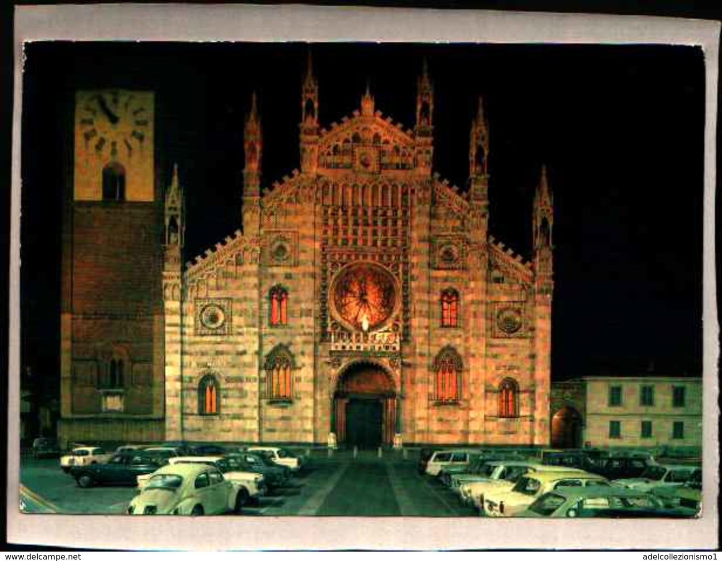 2045)il Duomo Di Notte Monza Viaggiata - Monza