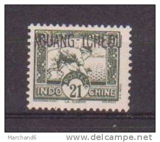 Colonie Francaise Kouang Tchéou Bureaux Indochinois N°111 *neuf Et Charnière - Unused Stamps