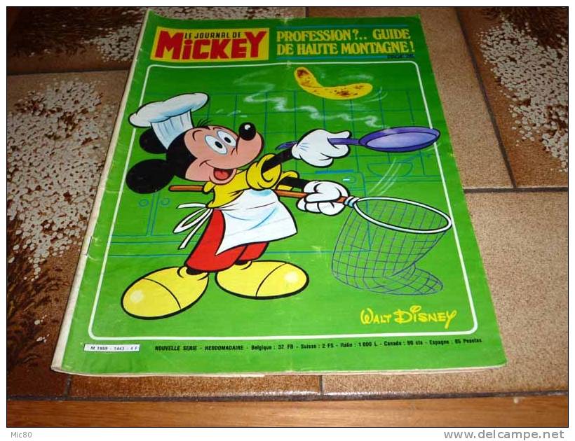 Le Journal De Mickey N° 1443 - Journal De Mickey