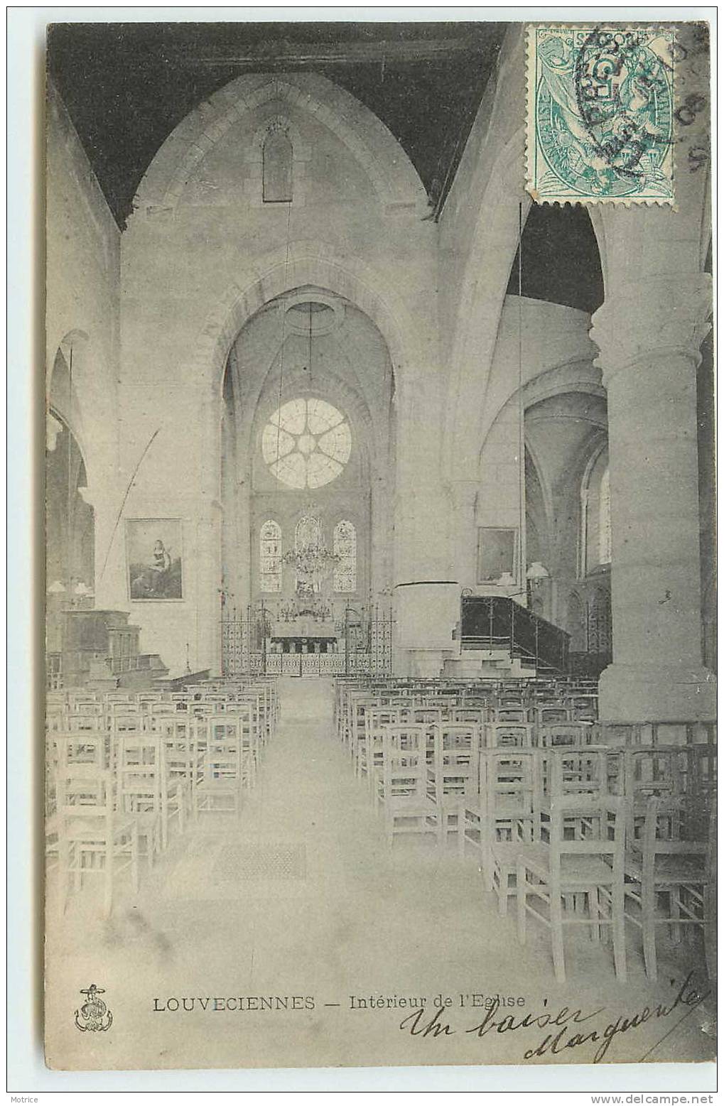 LOUVECIENNES      -      Intérieur De L'Eglise. - Louveciennes