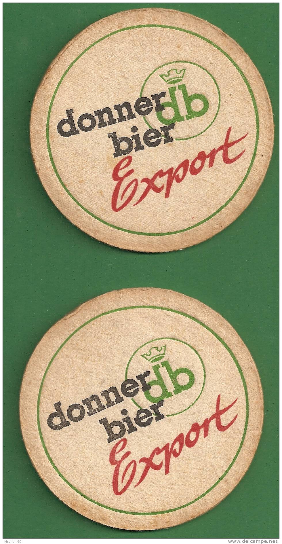 SOUS-BOCK  DONNER   (allemand 4mm D´épaisseur) - Beer Mats