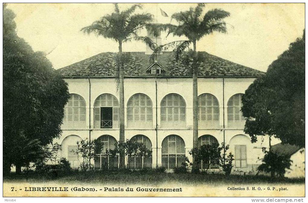 LIBREVILLE .  PALAIS DU GOUVERNEMENT . - Gabun