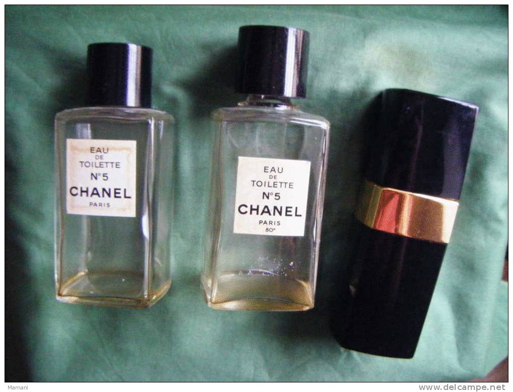 Lot De 3 Flacons -vide-  Chanel-           ´- - Flacons (vides)