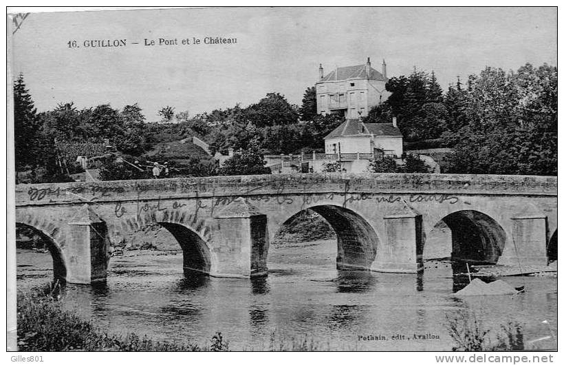 GUILLON - Le Pont Et Le Château - Guillon