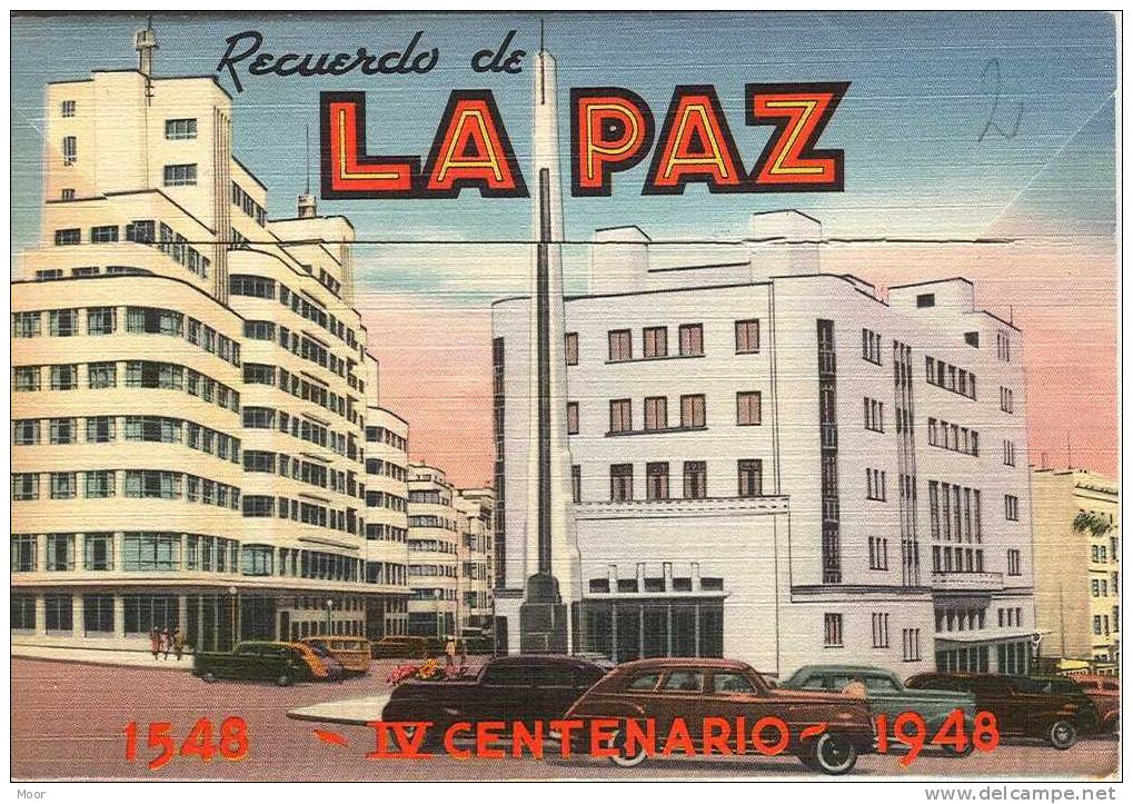 Pk La Paz:2:Souvenir Folder - Bolivie