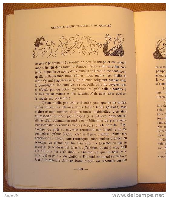 Vin "Mémoires D'une Bouteille De Qualité" Joseph Hémard 1941 - 1901-1940