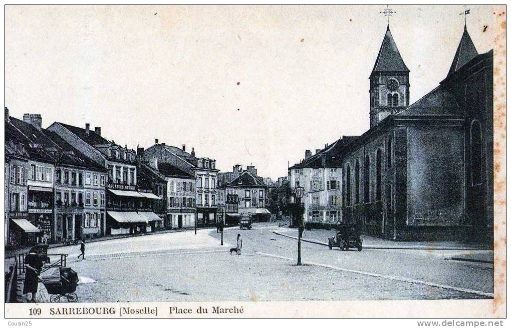 57 SARREBOURG - Place Du Marché - Sarrebourg