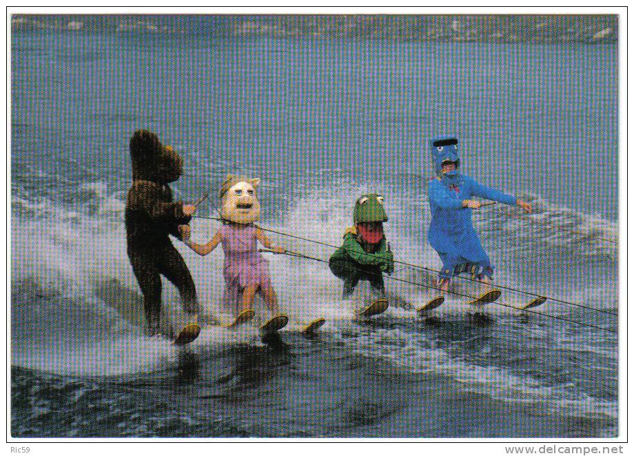 JABBEKE.- Klein Strand .- Muppets.- Ski Nautique - Jabbeke