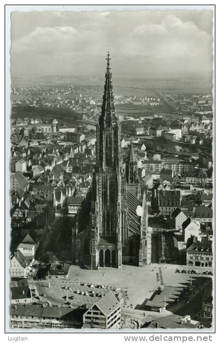 Cartolina - Fine Anni '50 - Ulm An Der Donau Mit Munster - Germania  - Germany - Ulm