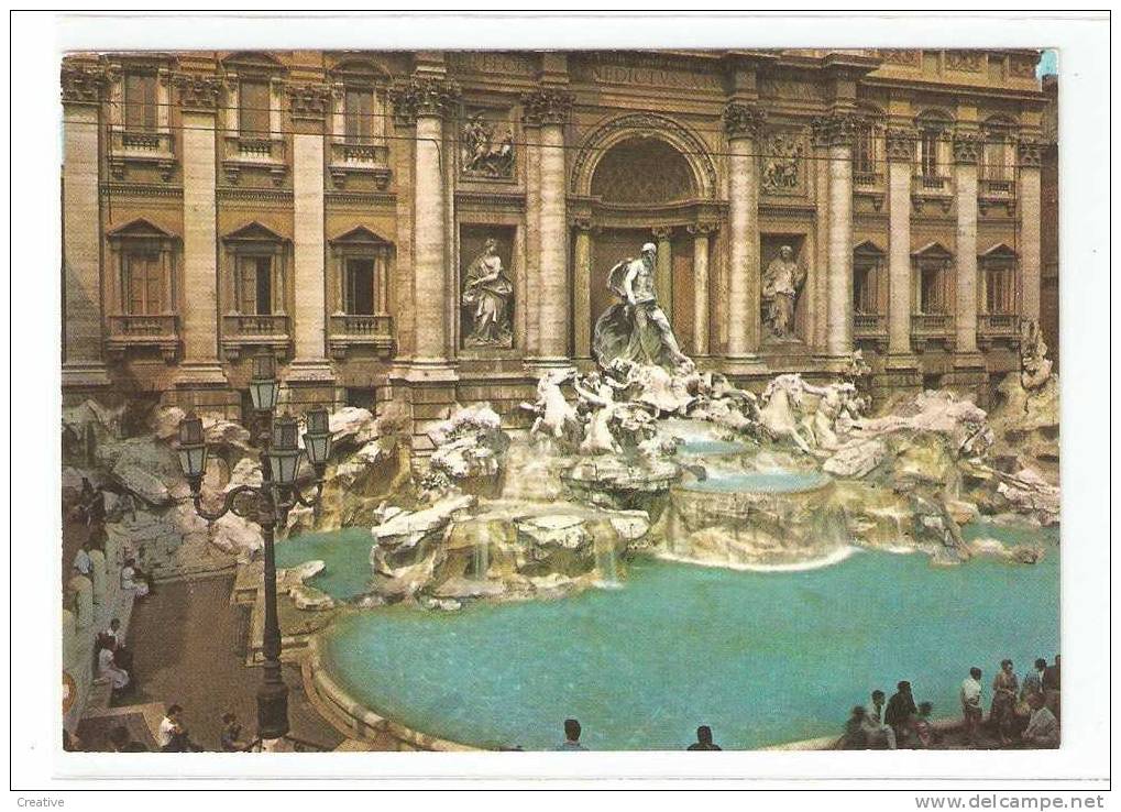 ITALY.ROMA.Fontana Di Trevi - Fontana Di Trevi