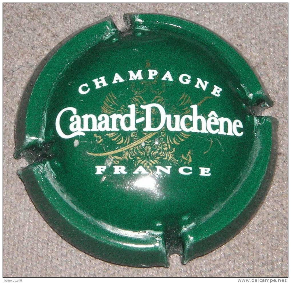 Capsule Champagne Canard Duchêne France N° 75c. Vert, Verso Métal, Cote 1.50 Euro; - Canard Duchêne
