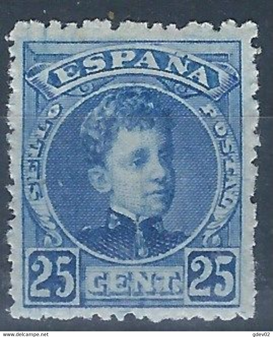 ES241SACF-L2903TTAN.España.Spain. Espagne.ALFONSO  Xlll.1901  (Ed 248*).con Charnela, MAGNIFICO - Unused Stamps