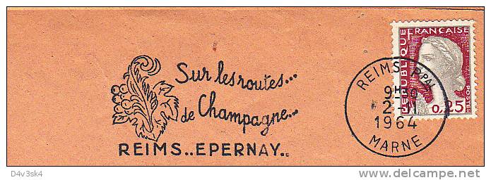 1964 France 51 Marne Reims Epernay Champagne Vins Vendanges Vignobles Wine Festival Vineyard Wines Vini Enologia Vigneti - Vins & Alcools