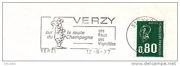 1977 France 51 Marne Verzy Champagne Vins Vendanges Vignobles Wine Festival Vineyard Wines Vini Enologia Vigneti - Vins & Alcools