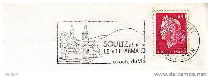 1975 France 68 Haut Rhin Soultz Vins Vigne Vendanges Vignobles Wine Festival Vineyard Wines Vini Enologia Vigneti - Vins & Alcools
