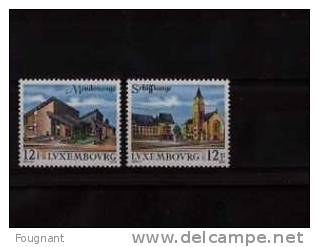 Luxembourg:N°1201/2:NSC:S érie "Touristique." - Used Stamps