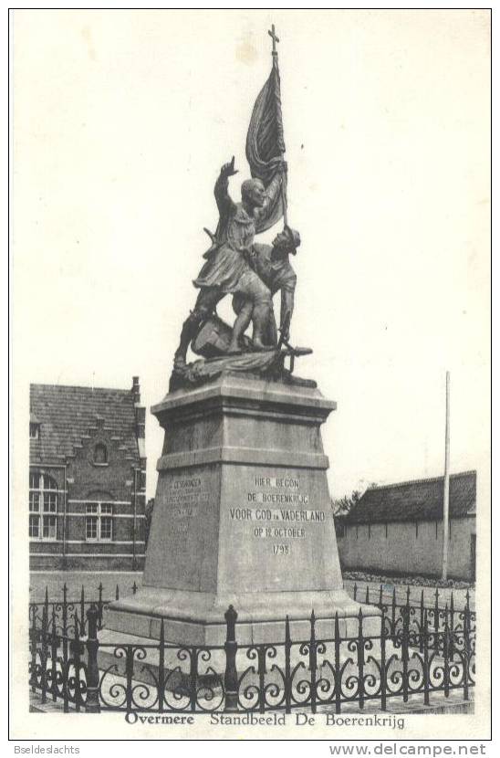 Overmere Standbeeld De Boerenkrijg - Berlare