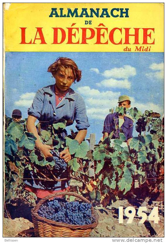 Almanach De La Dépêche 1954, Midi-Pyrénées - Midi-Pyrénées