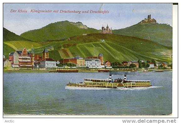 DER RHEIN - Königswinter Mit Drachenburg Und Drachenfels - - Drachenfels