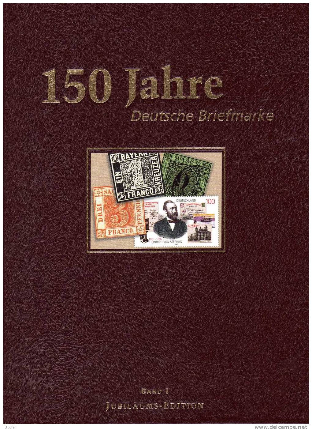 150 Jahre Deutsche Briefmarke1998 Antiquarisch 24€ Motivation Für Sammler Band I Special Documents History Book Germany - Bibliografieën