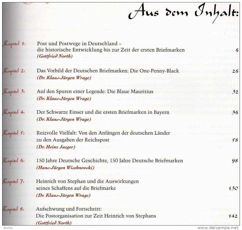 150 Jahre Deutsche Briefmarke1998 Antiquarisch 24€ Motivation Für Sammler Band I Special Documents History Book Germany - Bibliographies