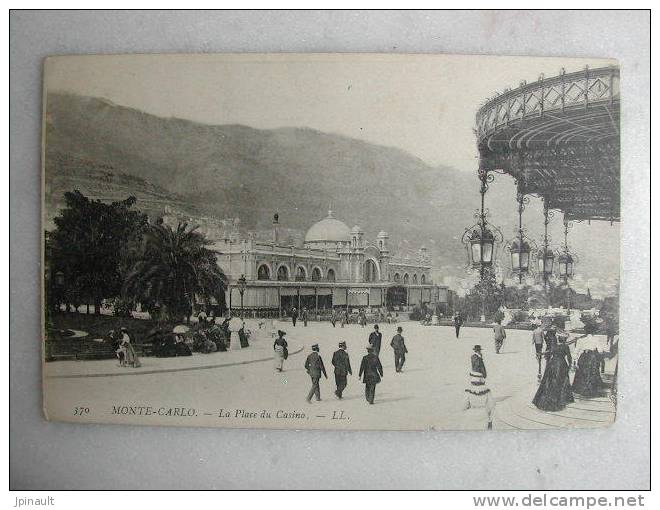 MONTE CARLO - La Place Du Casino (animée) - Autres & Non Classés