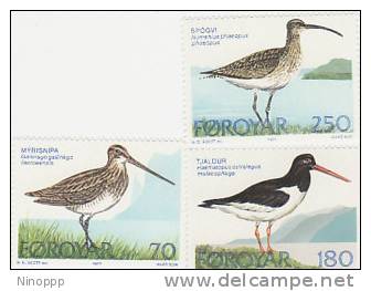Faroe Islands-1977 Birds Set MNH - Other & Unclassified