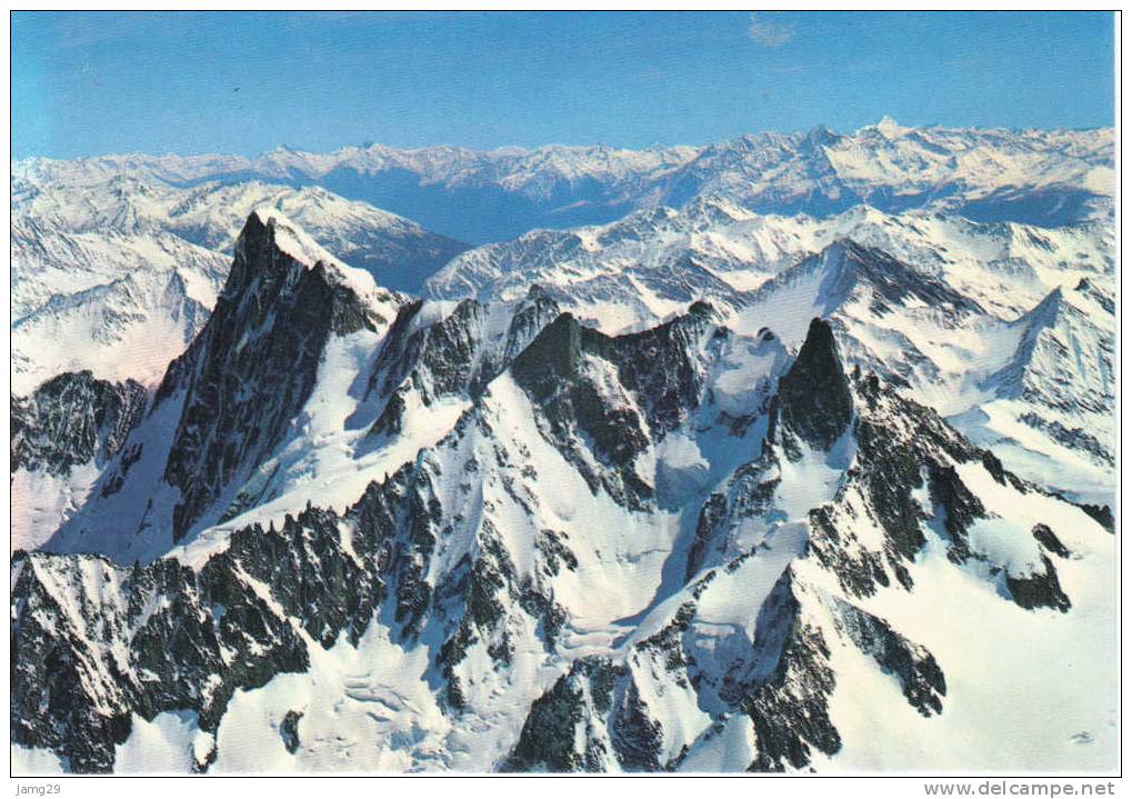 Italië/Italia, Mont Blanc, Catena Del Monte Bianco, Ca. 1980 - Altri & Non Classificati