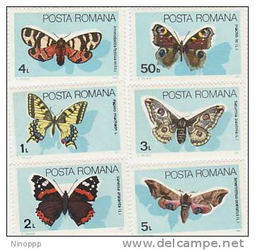 Romania-1985 Butterflies MNH - Butterflies