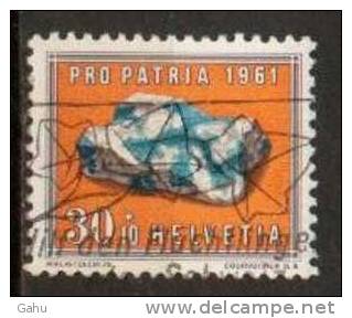 Suisse ; 1961 ; Yval ; N° Y : 680 ; Ob ; "Pro Patria " ; Cote : 2.80 E. - Gebraucht
