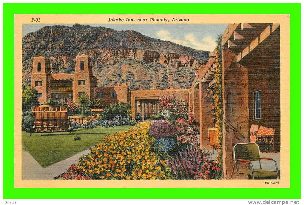 PHOENIX, AZ. - JOKAKE INN - CAMEL BACK MOUNTAIN - LOLLESGARD SPECIALTY CO - - Phoenix