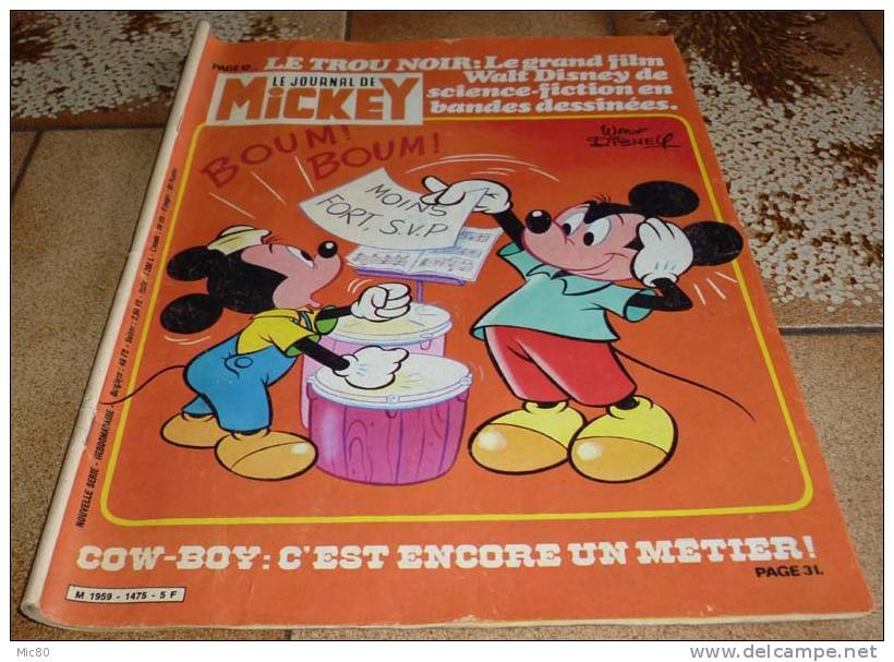 Le Journal De Mickey N° 1475 - Journal De Mickey