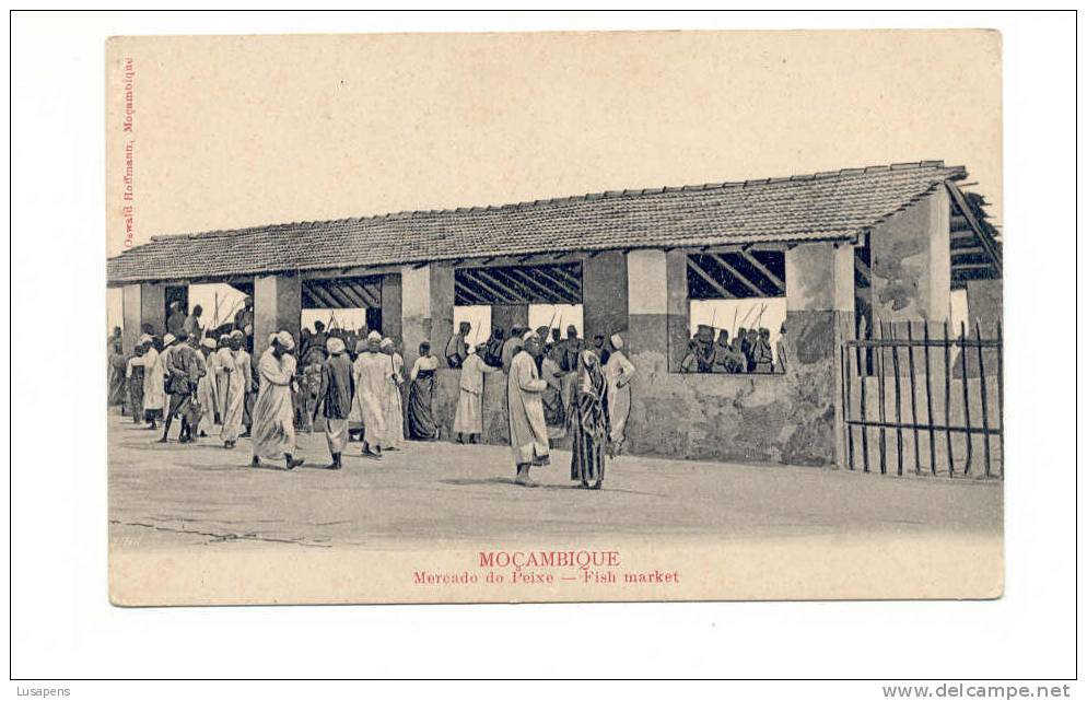 MOÇAMBIQUE MOZAMBIQUE (PORTUGAL) - MERCADO DO PEIXE - FISH MARKET - Mozambique