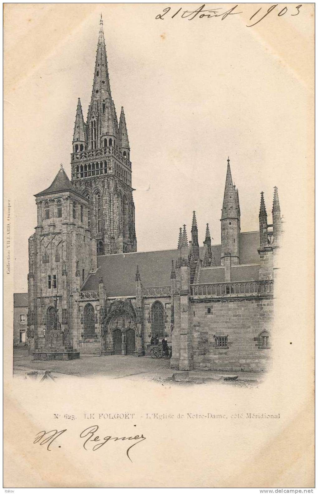 625 - Le Folgoët - L'Eglise De Notre-Dame, Côté Méridional - Villard - Le Folgoët
