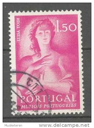 Portugal 1974 Mi. 1254  1.50 (E) Portugiesische Musiker Luisa Todi Sängerin (1753-1833) - Oblitérés