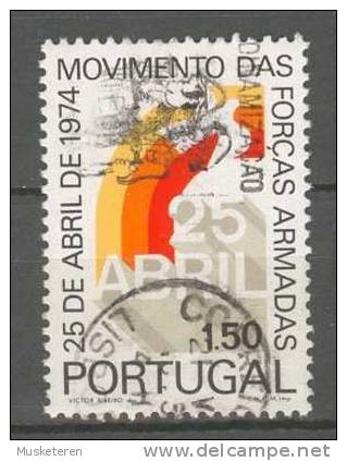 Portugal 1974 Mi. 1266  1.50 (E) Nelkenrevolution - Usado